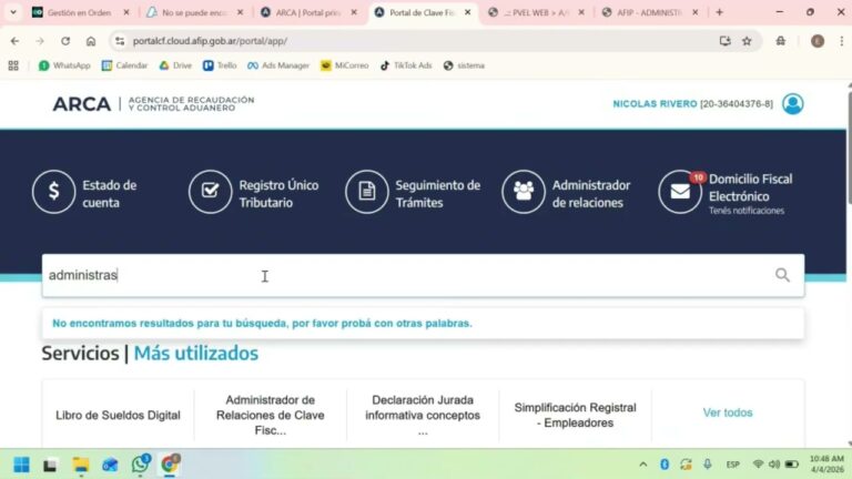 Vinculación AFIP/ARCA